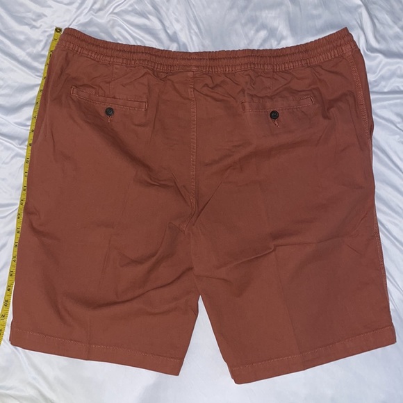 GoodThreads Slim Fit Pull On Canvas Shorts XXL Clay Color - Picture 4 of 11
